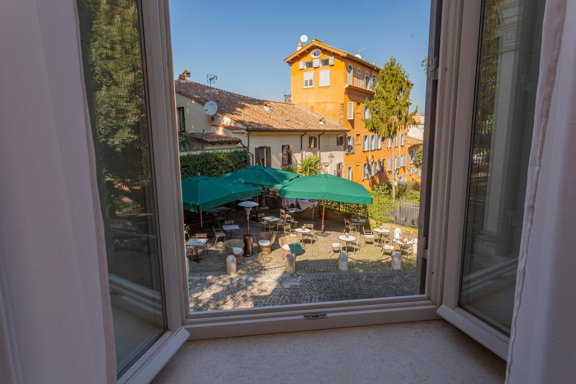 Hotel Parrasio Róma Kültér fotó